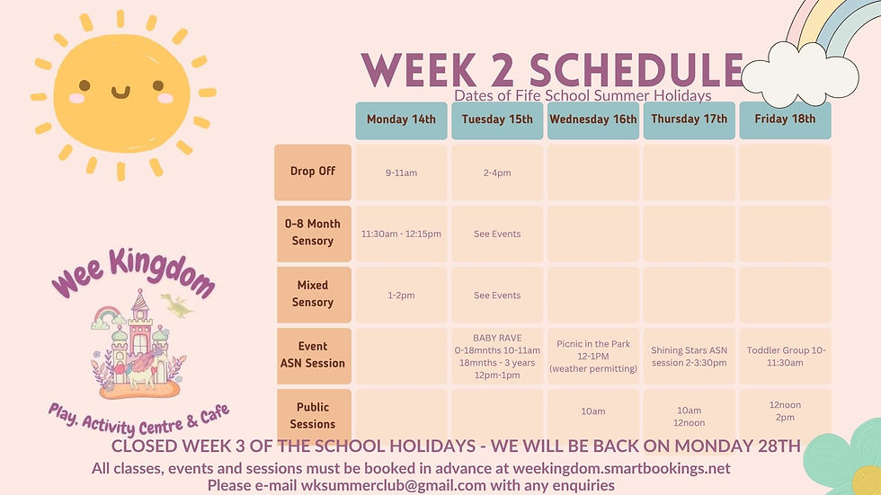 summer week 2