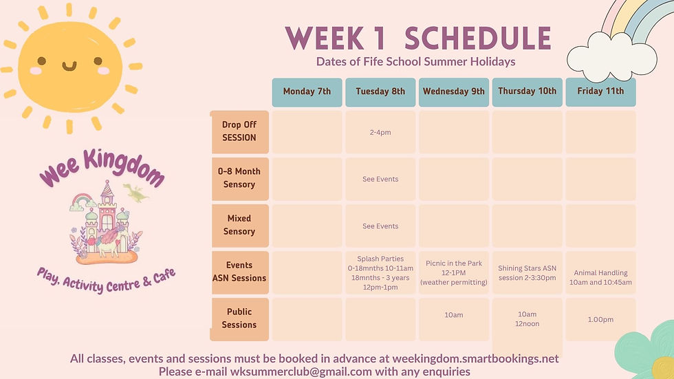 summer week 1