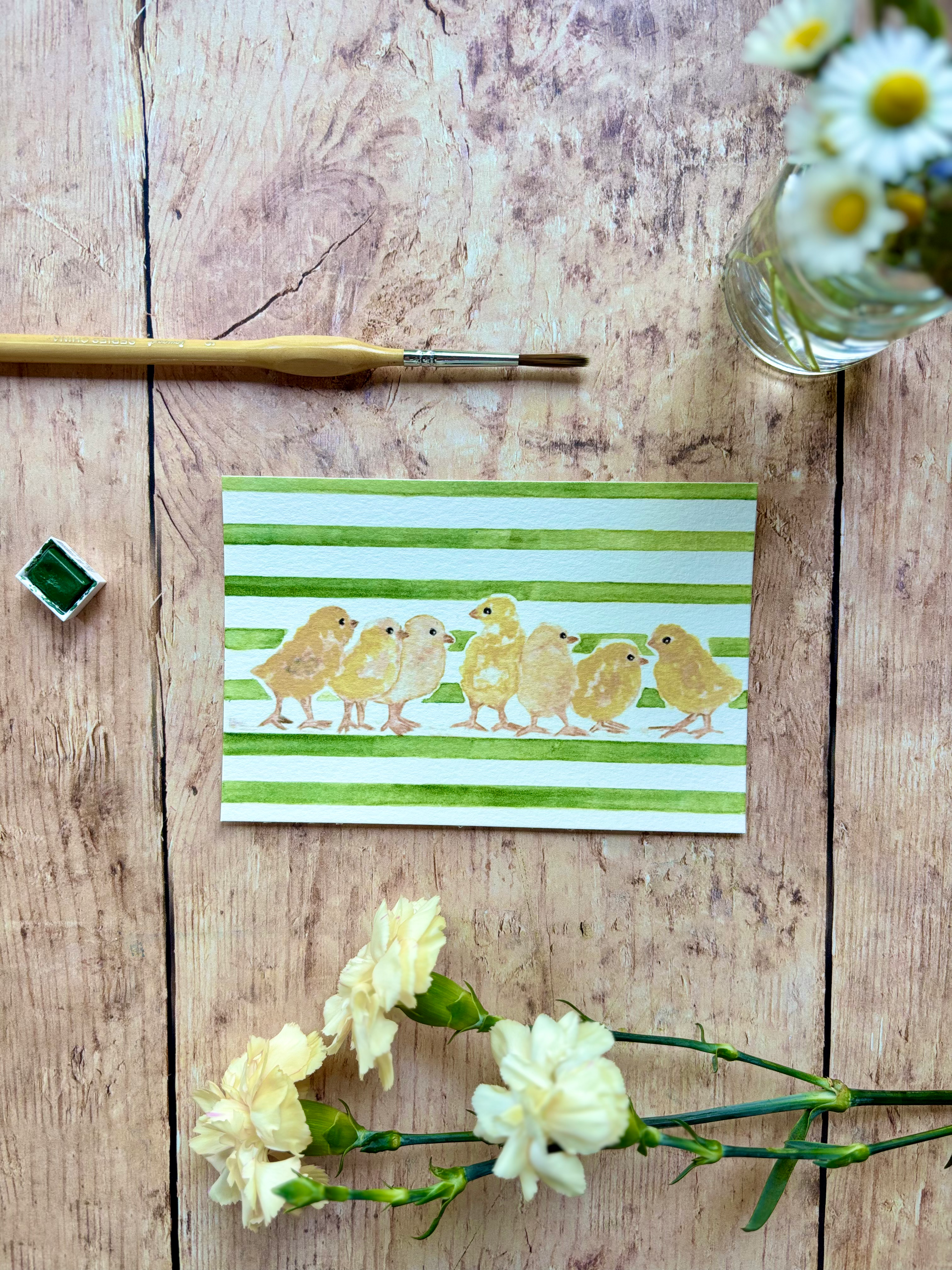 "Les Poussins", pour féliciter