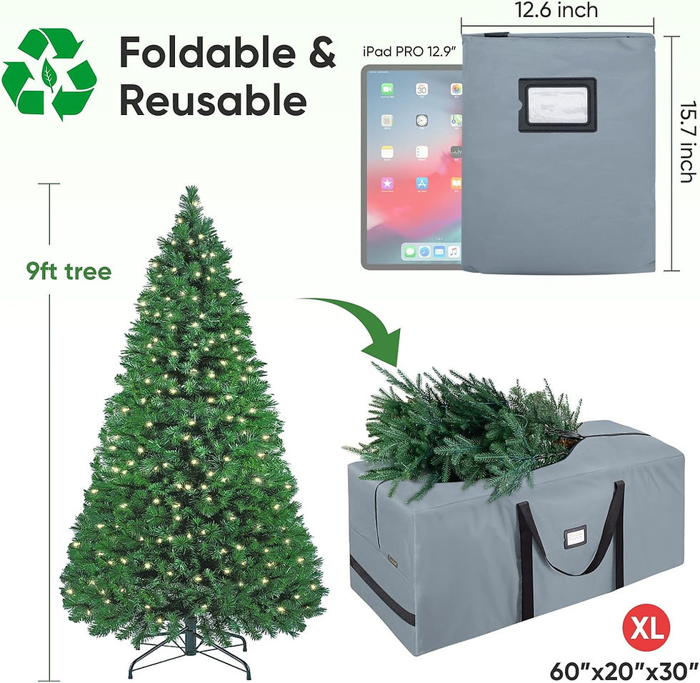 Thumbnail: Extra Large Christmas Tree Storage Bag, 900D Oxford Fabric