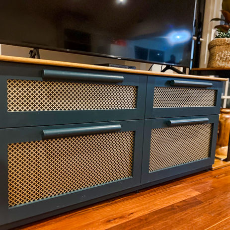 tv unit with hidden modems