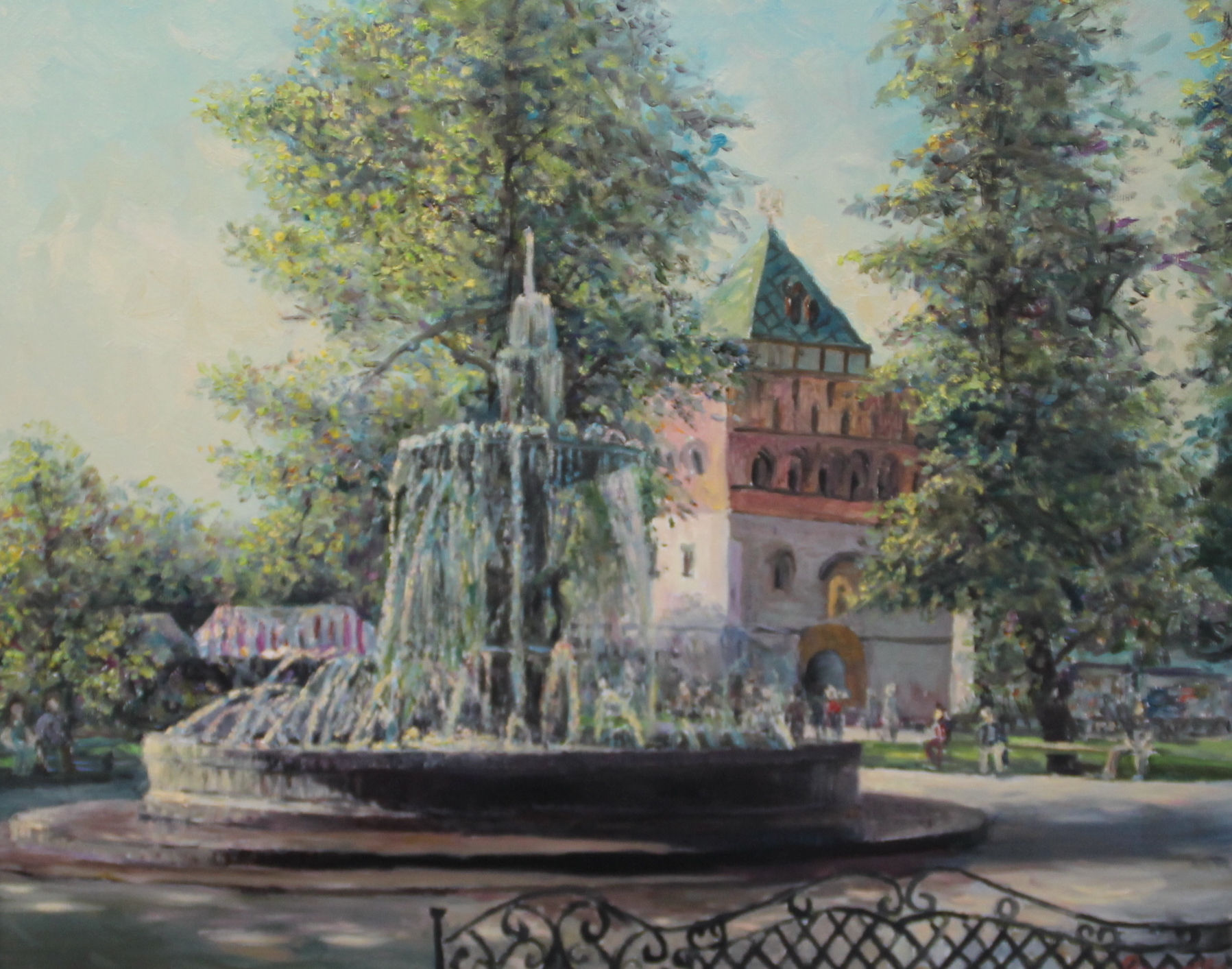 Фонтан на пл. Минина и Пожарского