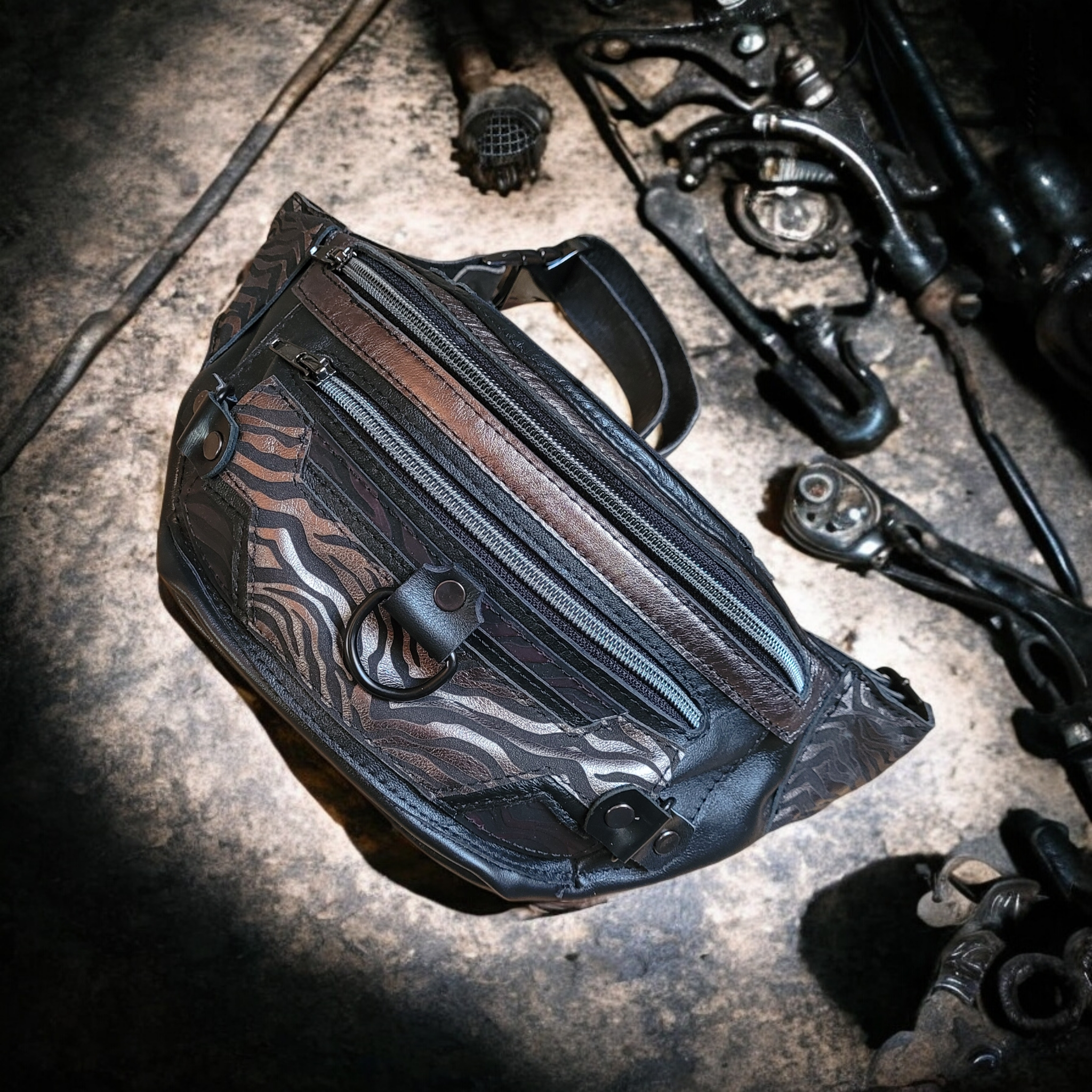  Format M - Noir et gris argenté 