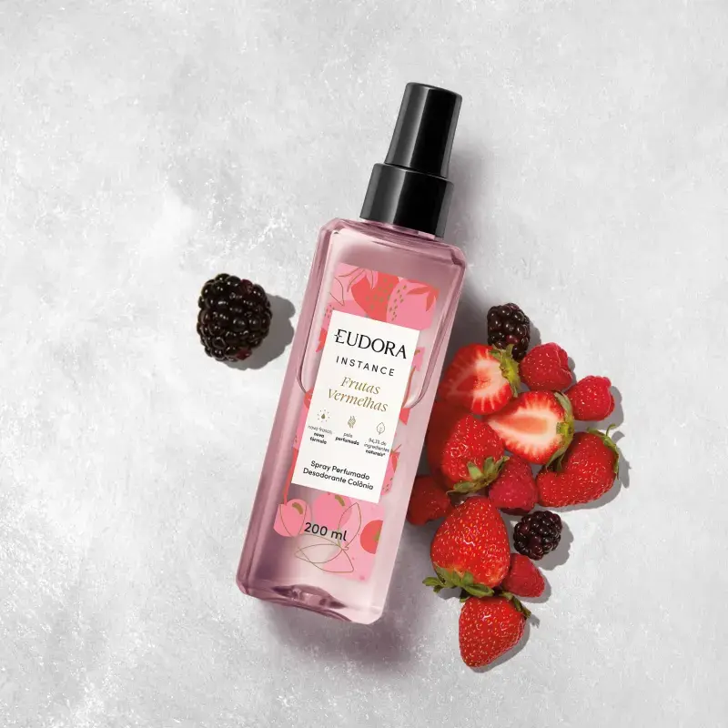 Miniatura: Eudora Hidratante Desodorante Corporal Instance Frutas Vermelhas 400ml