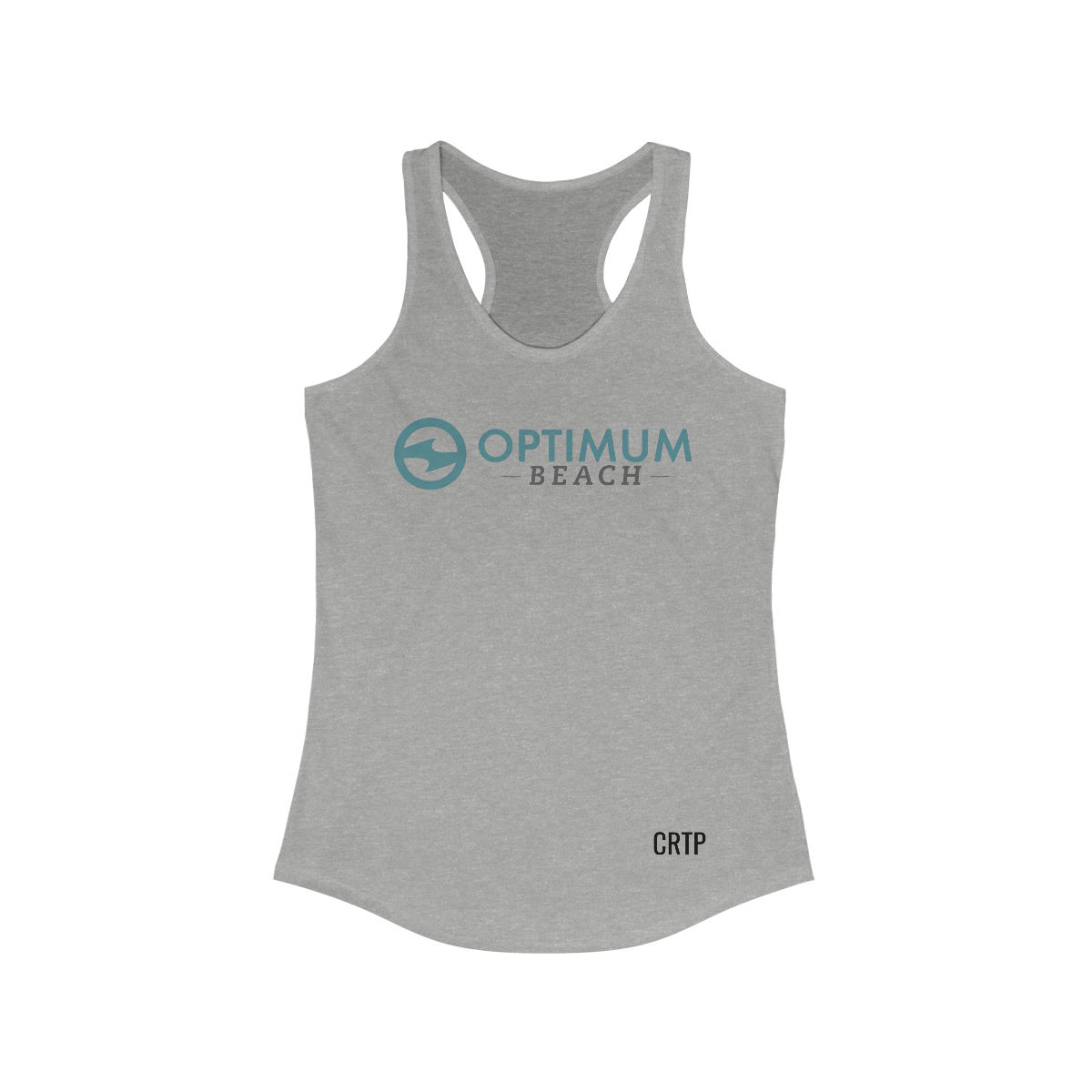 CRTP Heather Grey Racerback Tank