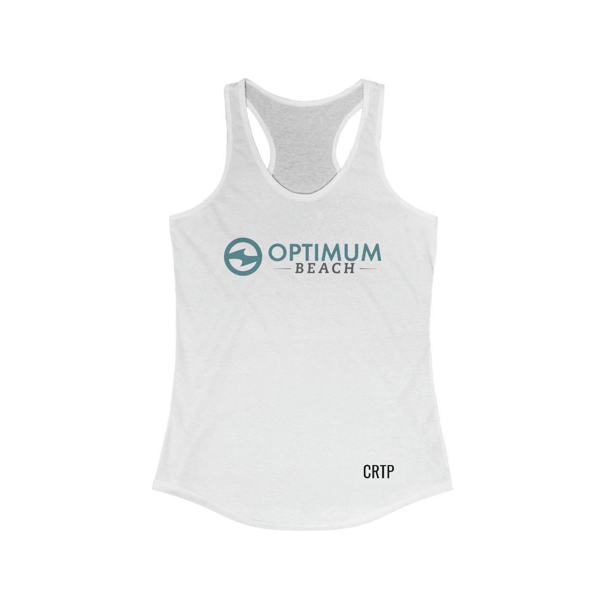 CRTP White Ideal Racerback Tank
