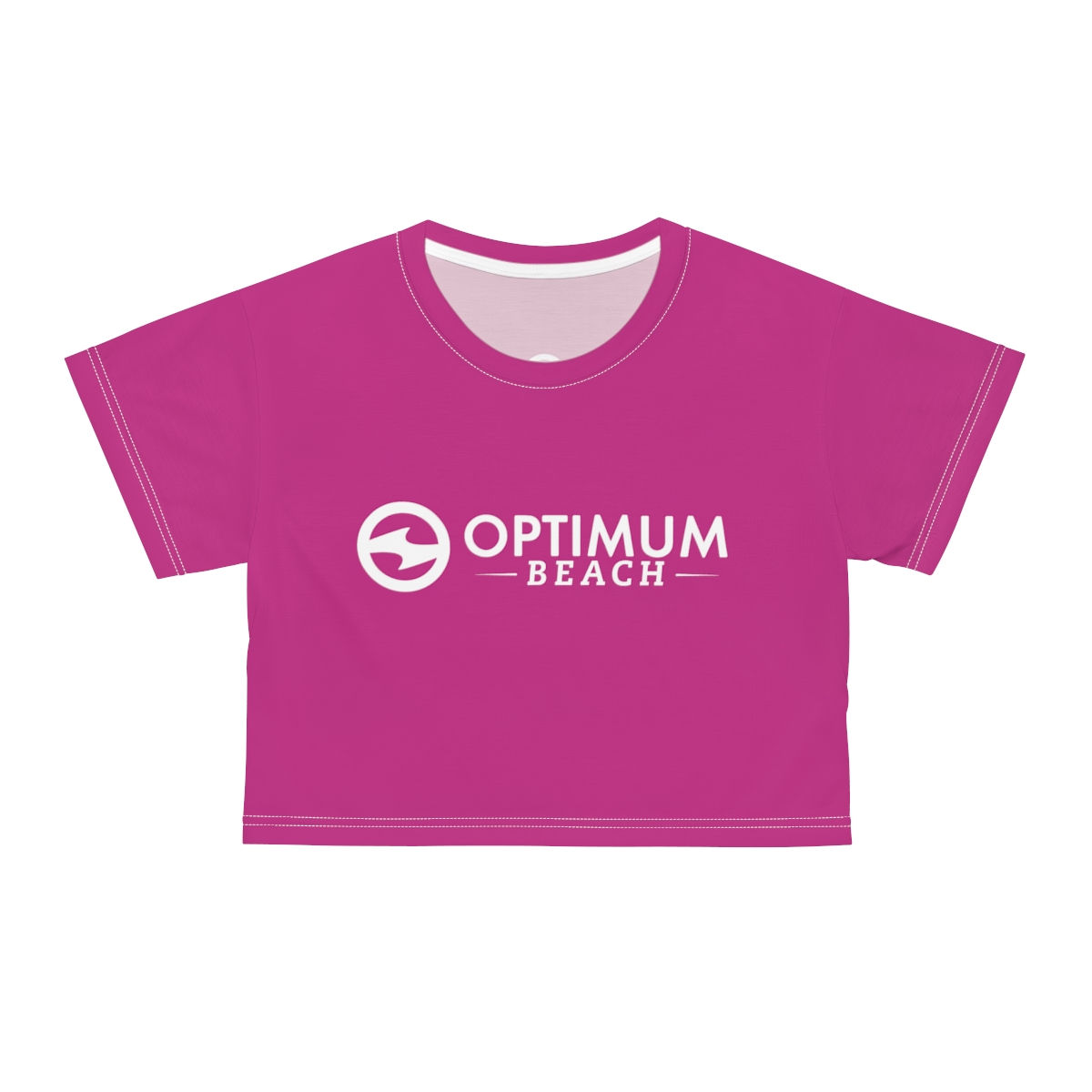 Hot Pink Crop Tee