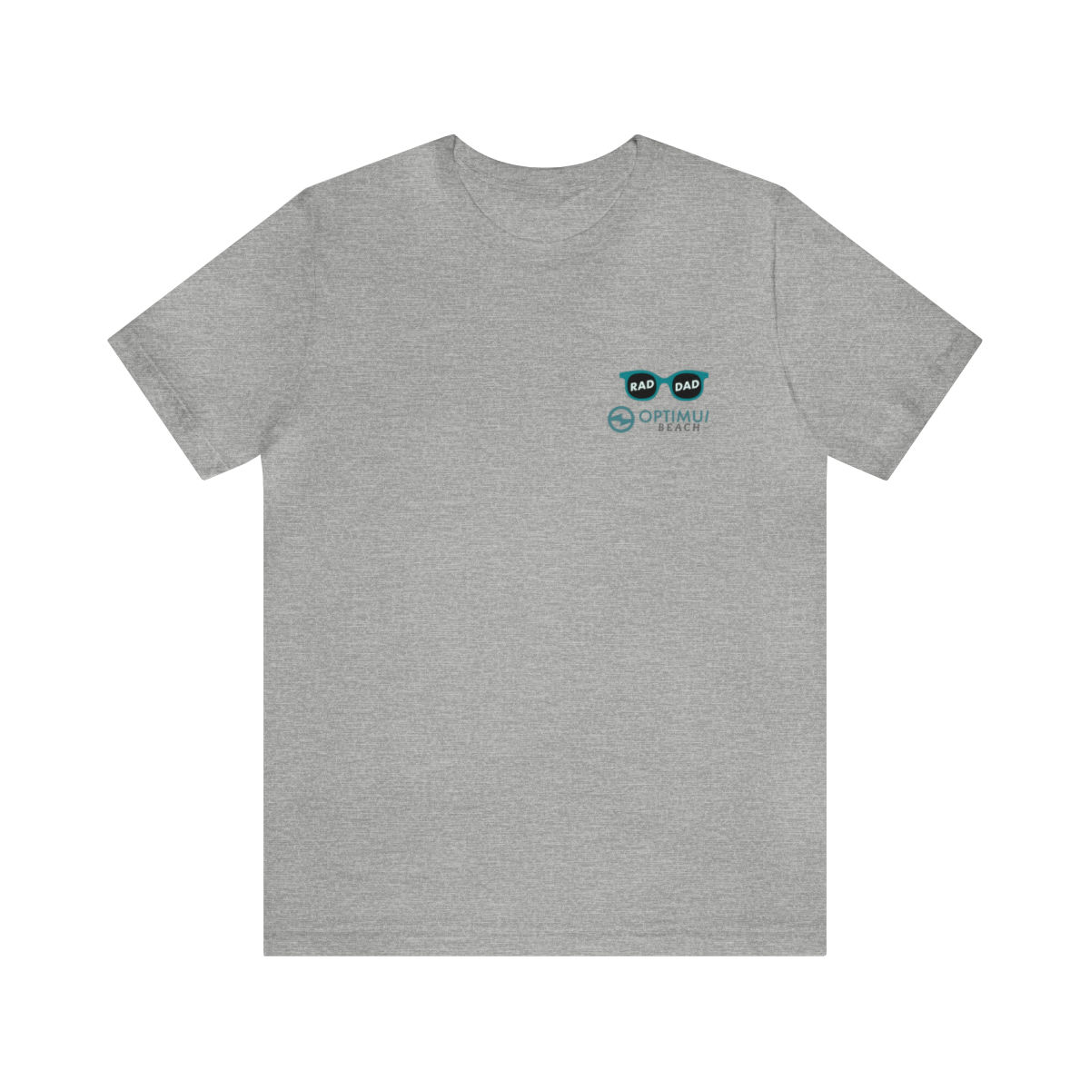 Rad Dad Grey Jersey Short Sleeve Tee