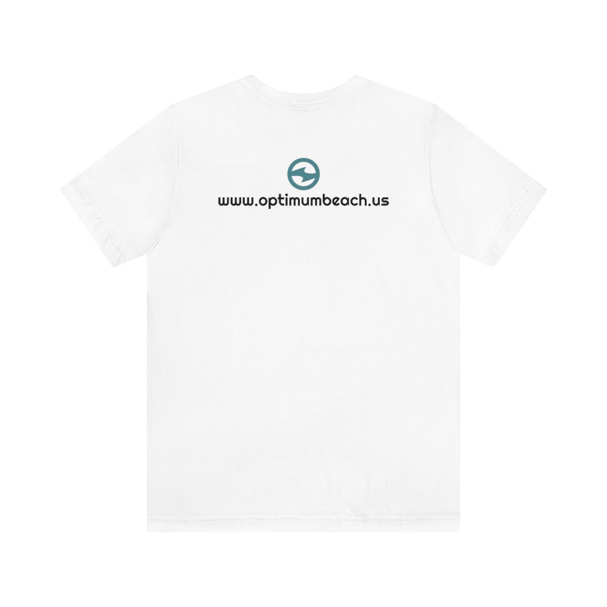 Adult Unisex White Short Sleeve Tee
