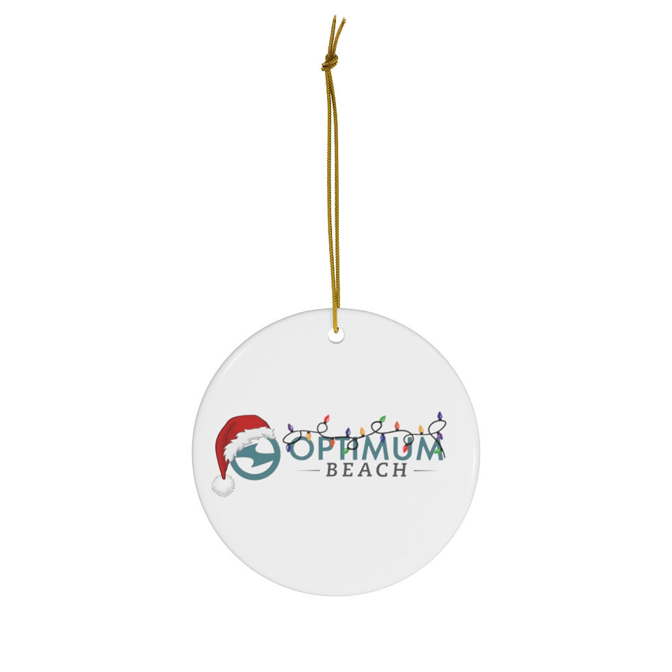 Thumbnail: Optimum Ceramic Ornament, 1-Pack