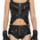 Miniatura: VINTED X DOMINNICO BLACK MOTO CORSET