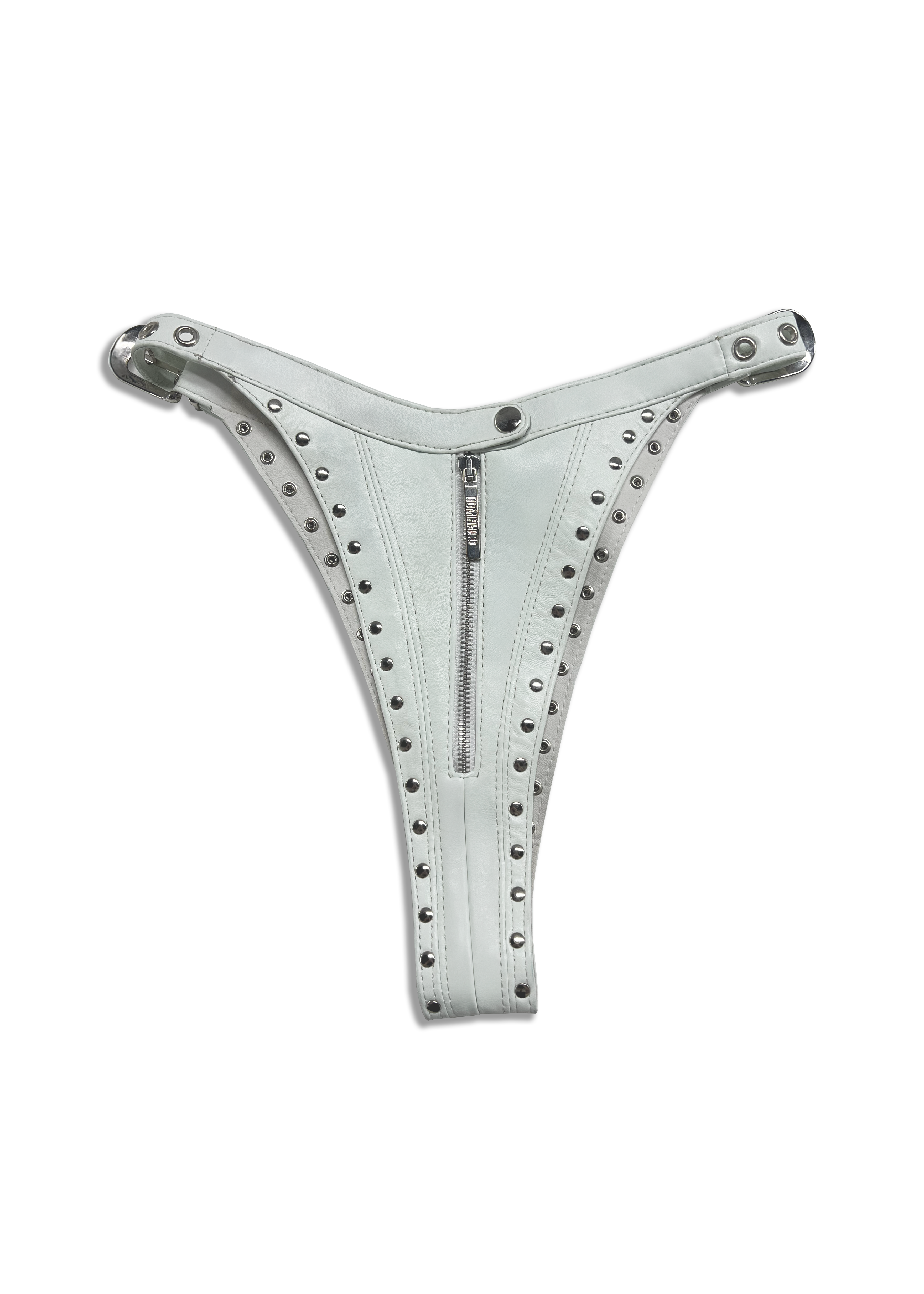 WHITE THONG