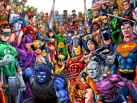 Superheroes! My Latest Book Project...