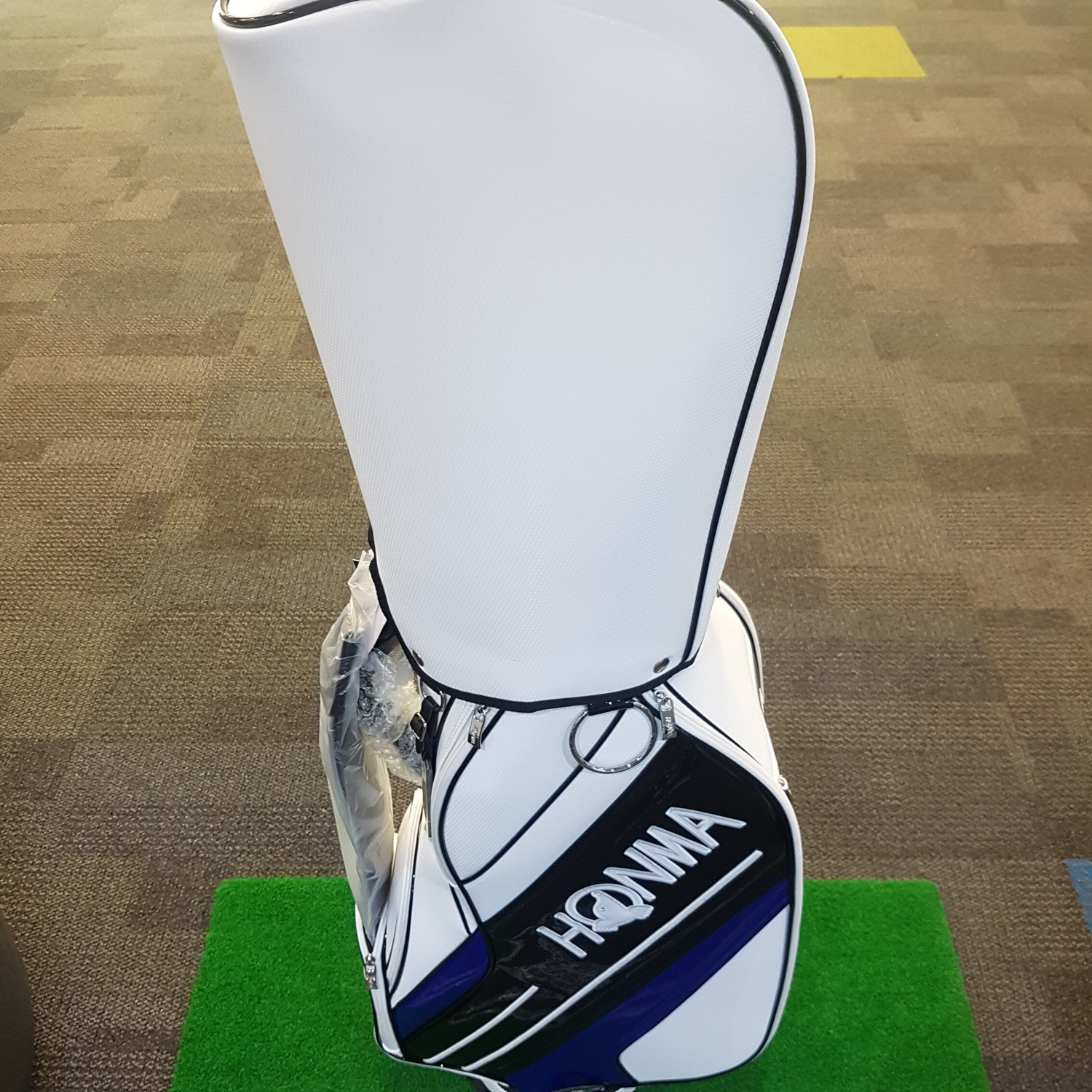 Honma blue & white cart bag