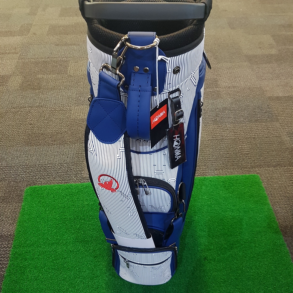 Thumbnail: Honma great designed blue cart bag
