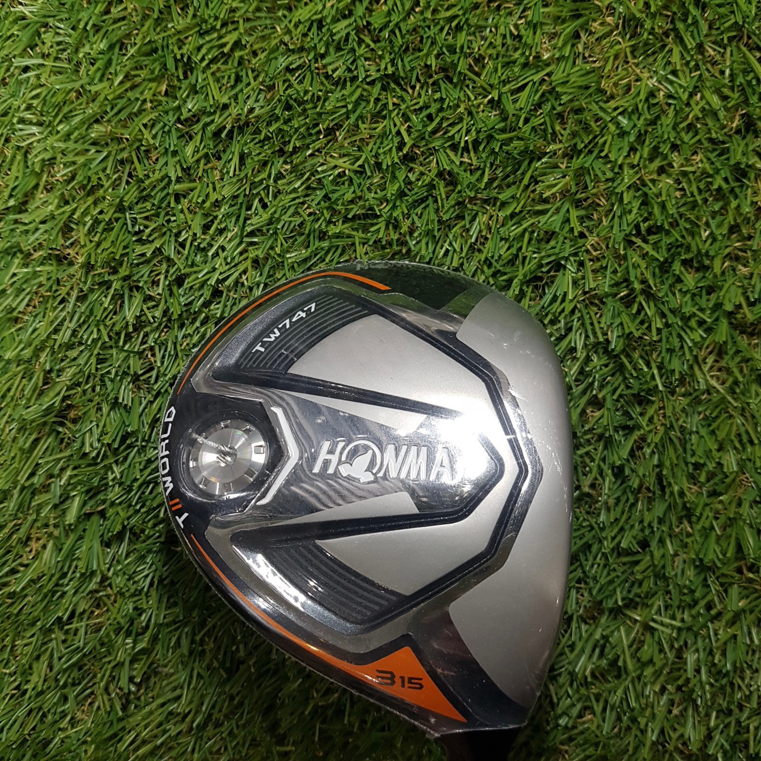 Brand New Honma TW747 3 wood in x stiff flex shaft