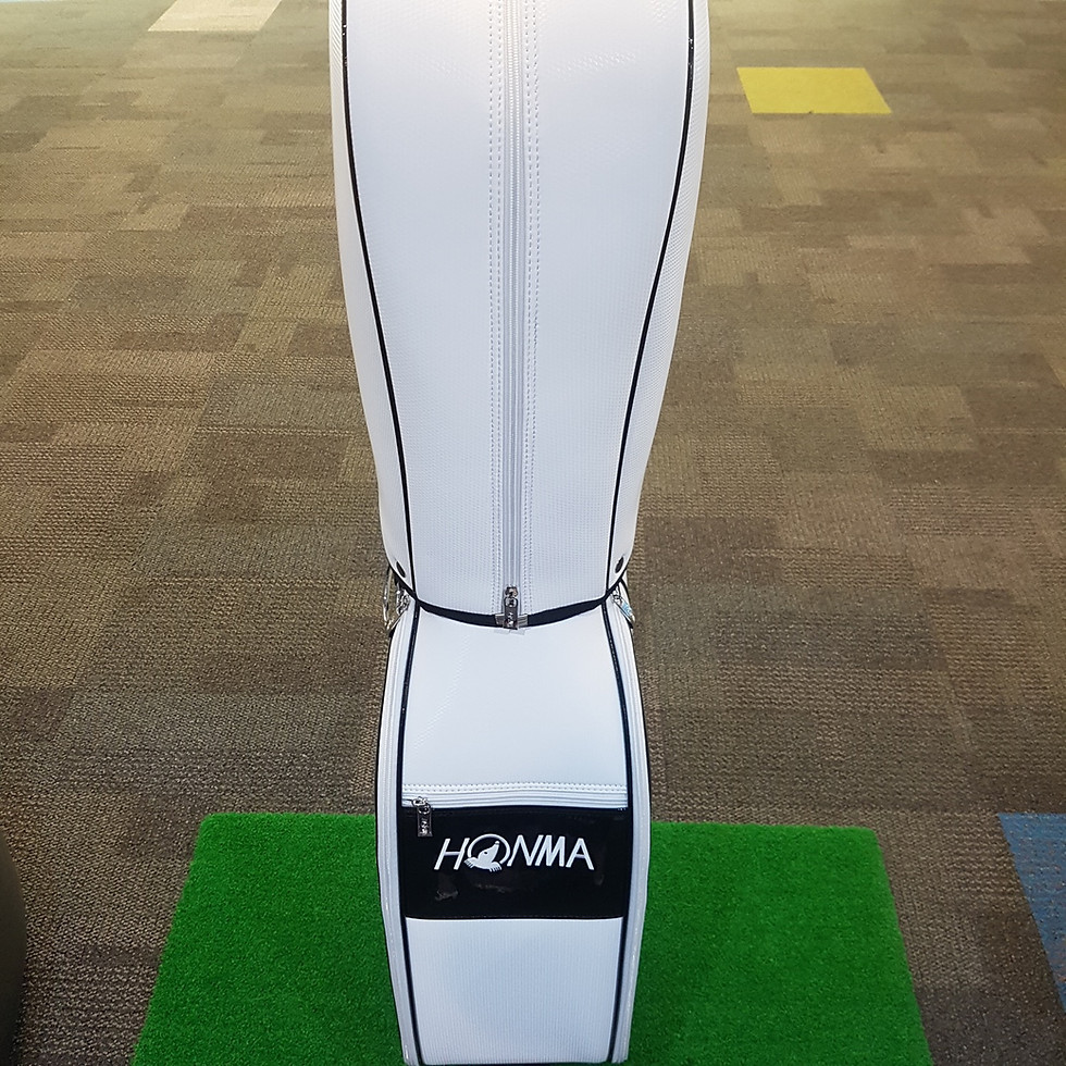 Thumbnail: Honma blue & white cart bag