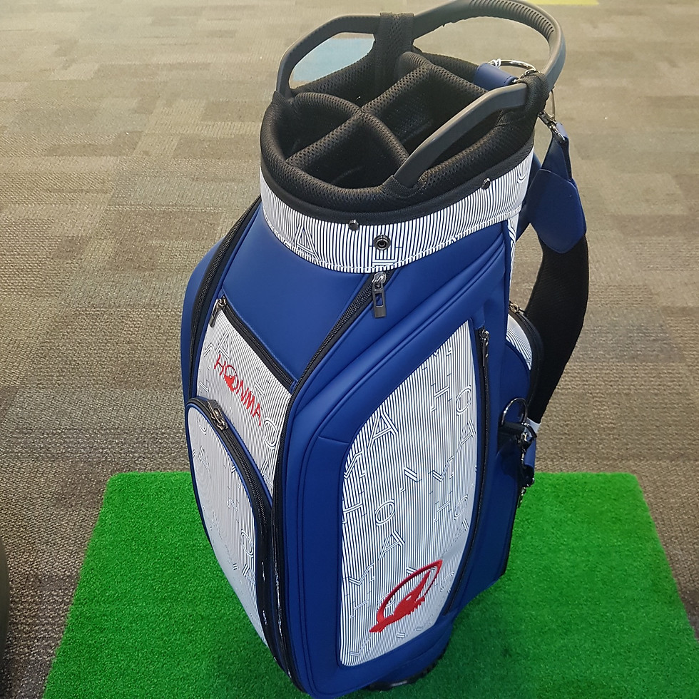Thumbnail: Honma great designed blue cart bag