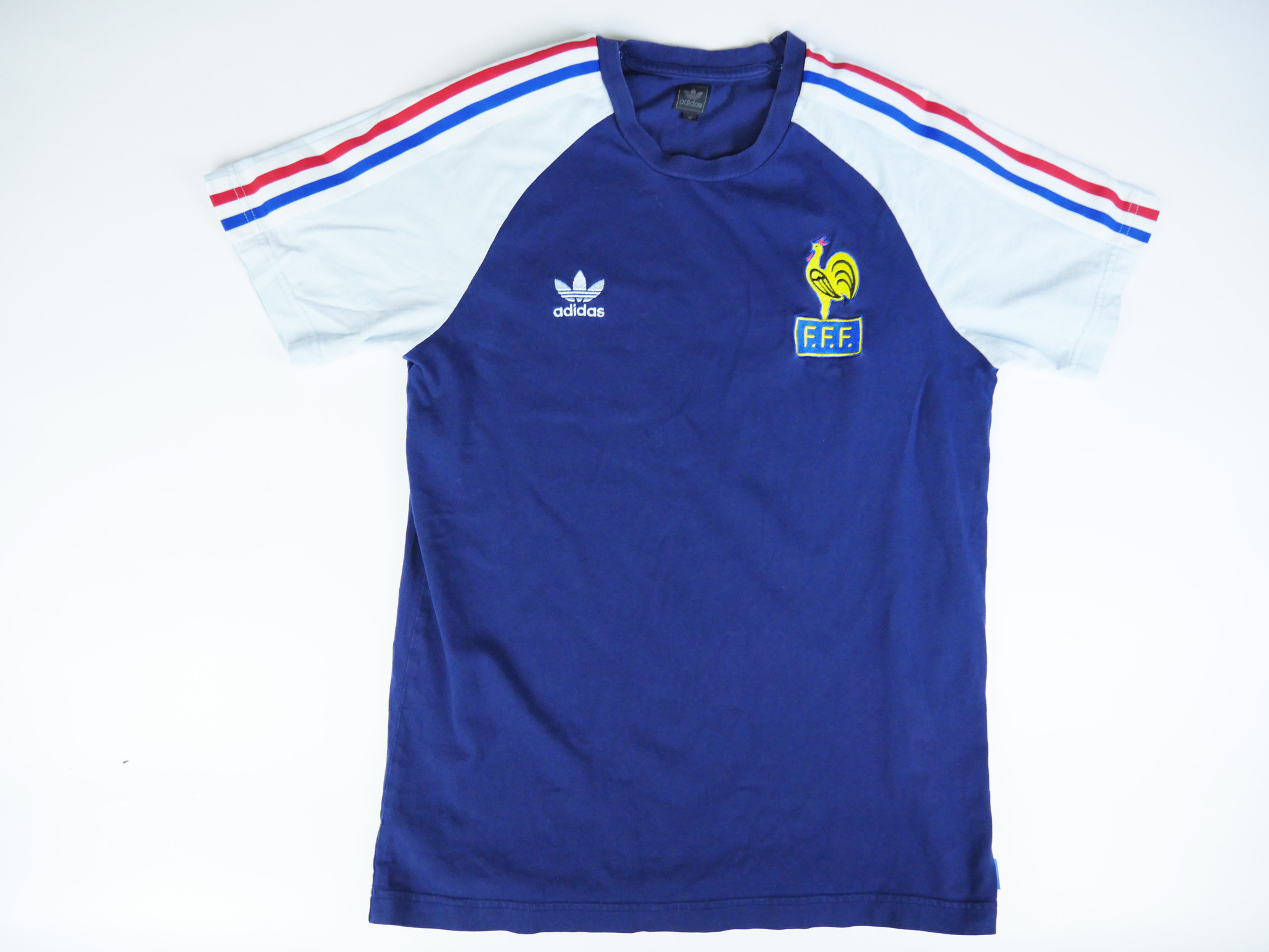 F.F.F. Adidas Vintage T-Shirt Replica 1982 / Size S