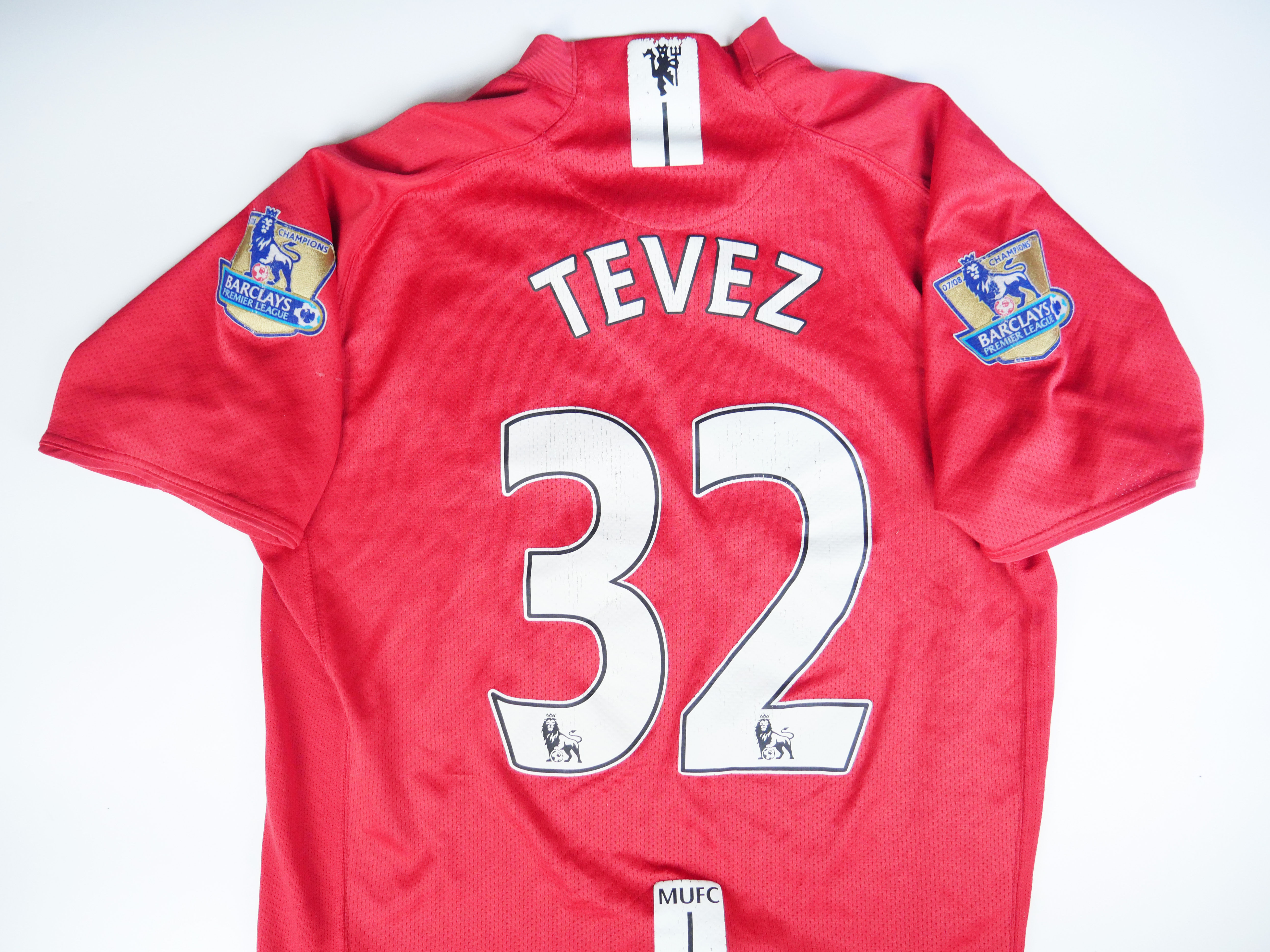 Manchester United Nike Shirt "Tevez 32" 2007-2008 / Size S