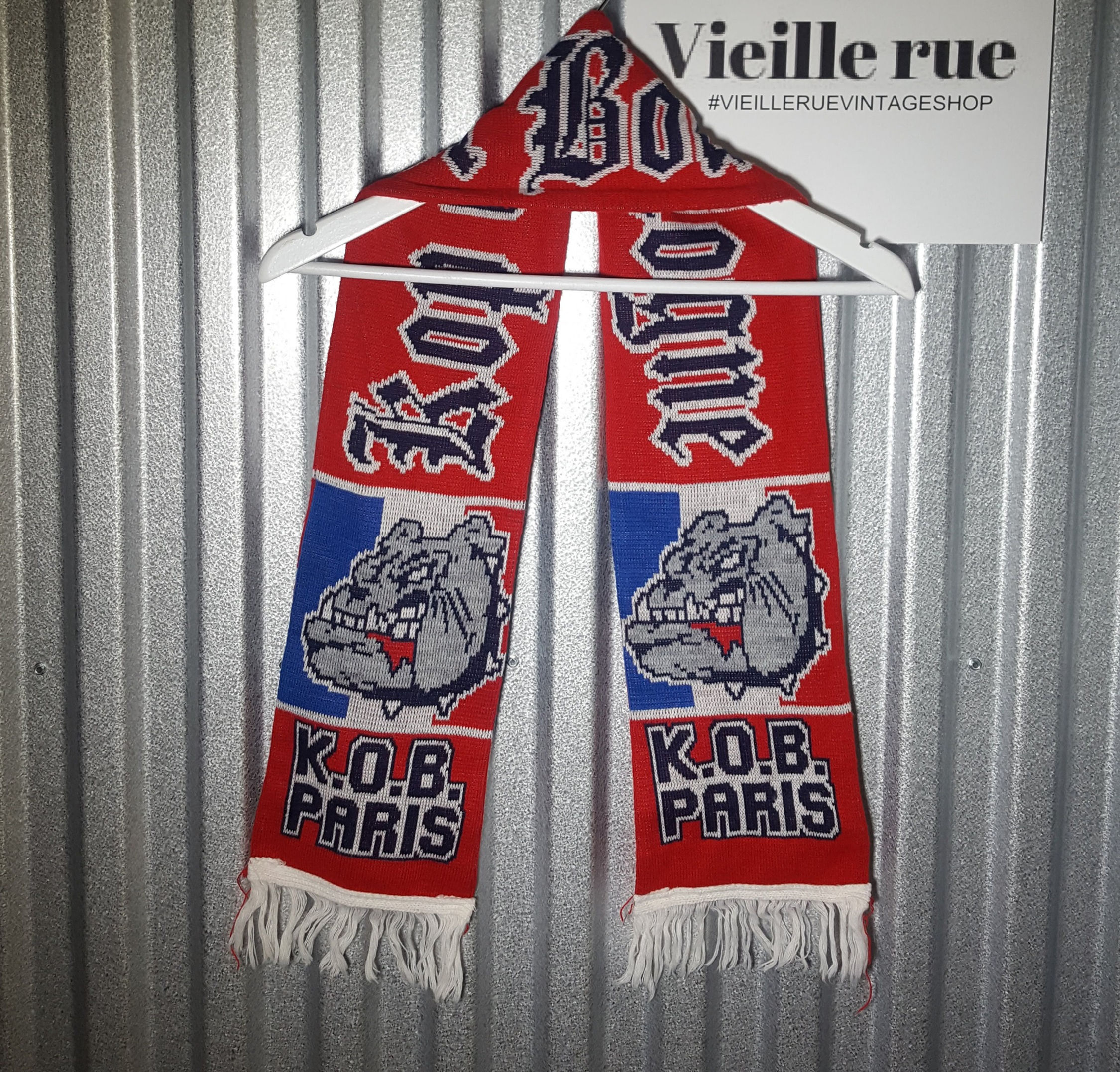PSG Vintage Scarf Kop of Boulogne