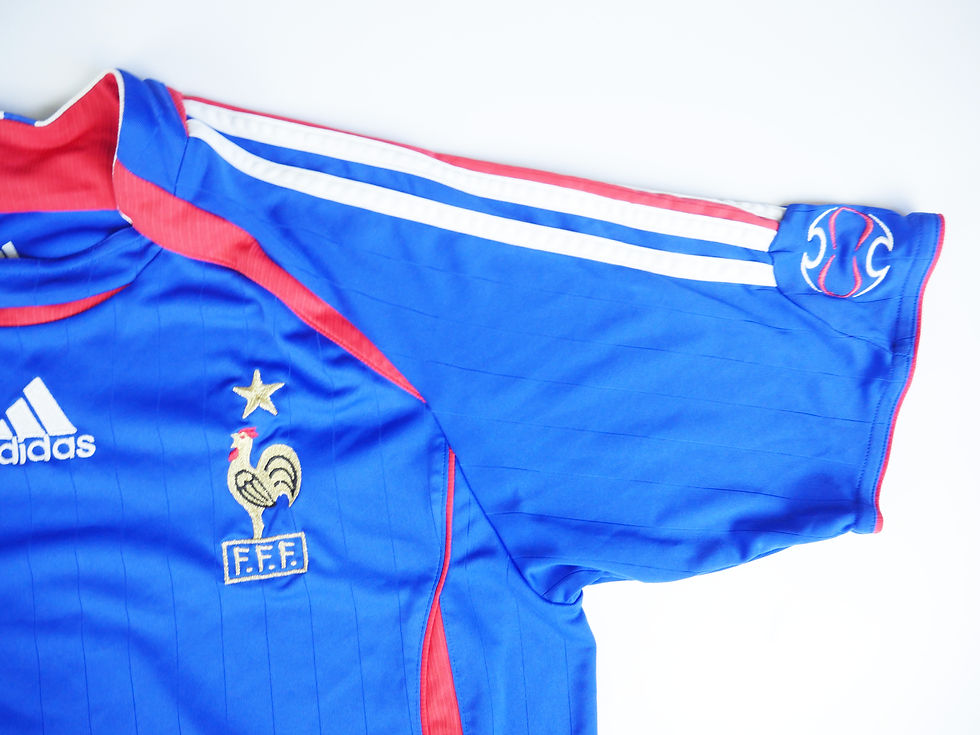 Thumbnail: F.F.F. Adidas Vintage Jersey "VIEIRA" WorldCup 2006 / Size S