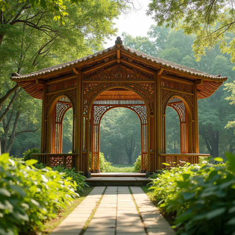 Discover the Benefits of Bamboo Gazebo Options in Delhi