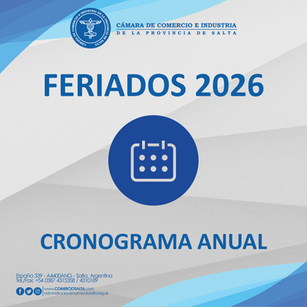 FERIADOS 2026