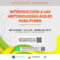 CHARLA GRATUITA: INTRODUCCIÓN A LAS METODOLOGÍAS ÁGILES PARA PYMES
