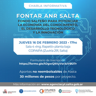 CHARLA INFORMATIVA SOBRE FONDO DE FINANCIAMIENTO SALTA