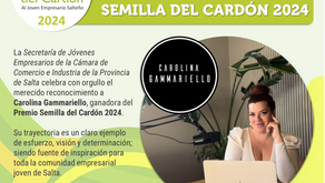 CAROLINA GAMMARIELLO, GANADORA DEL PREMIO SEMILLA DEL CARDÓN 2024