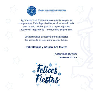 ¡FELICES FIESTAS!