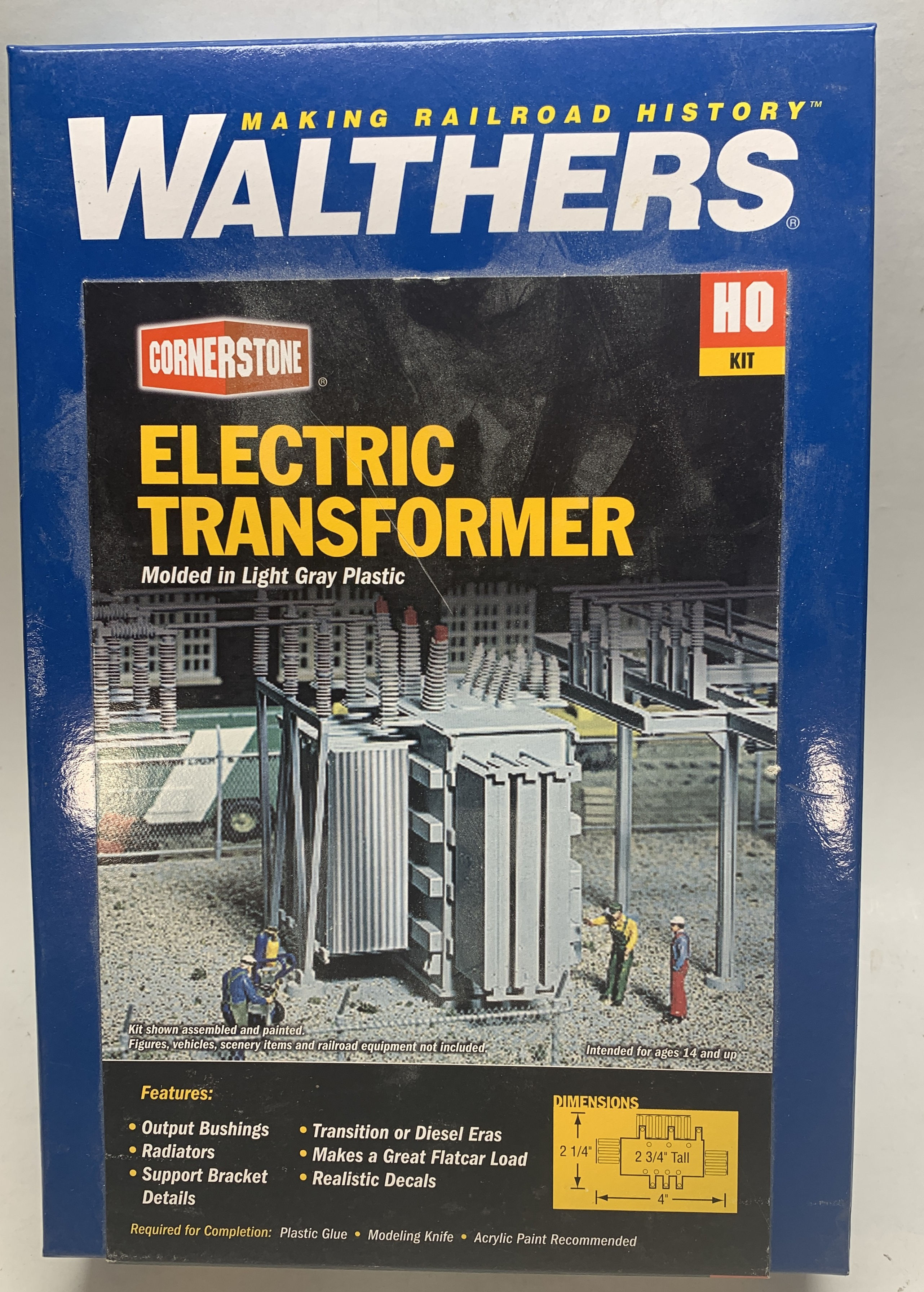 HO - Walthers - Electric Transformer - Plastic Kit Set