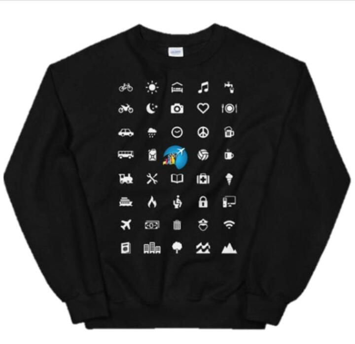 Sudadera viajera