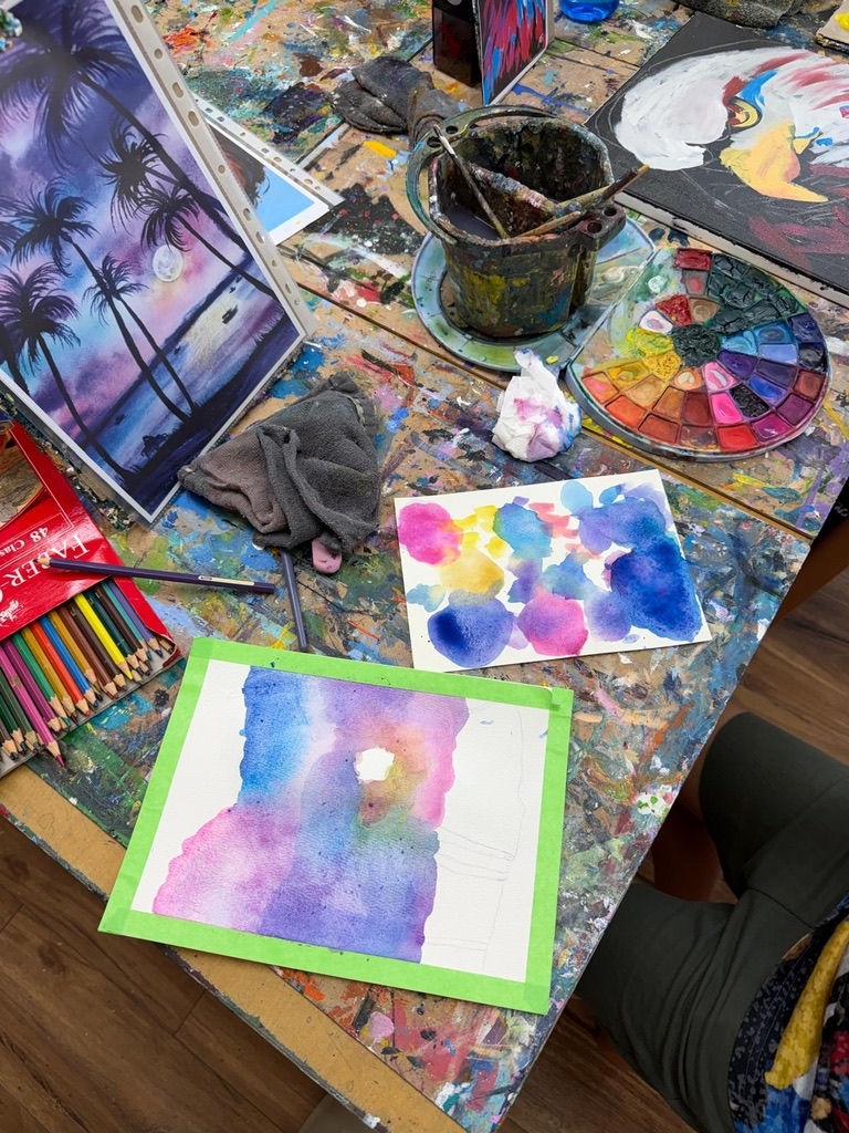 “I Can’t Draw!” Can you paint if you can't draw?