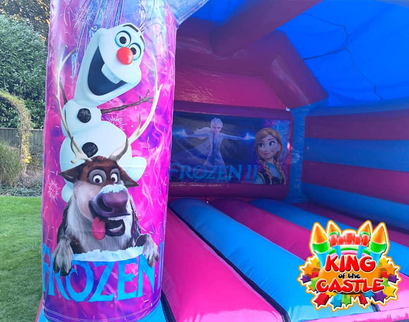 Frozen Bouncy Castle Hire in Dunfermline, Glenrothes and Kirkcaldy plus Tullibody, Larbert and Alloa
