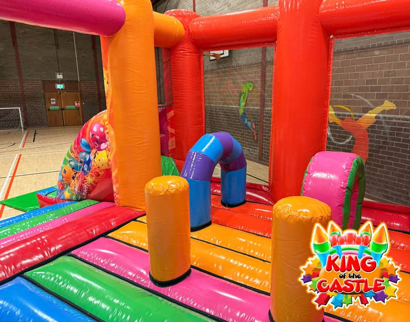 Twin Slide Party Bouncer