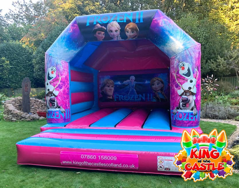 Frozen Bouncy Castle Hire in Dunfermline, Glenrothes and Kirkcaldy plus Tullibody, Larbert and Alloa