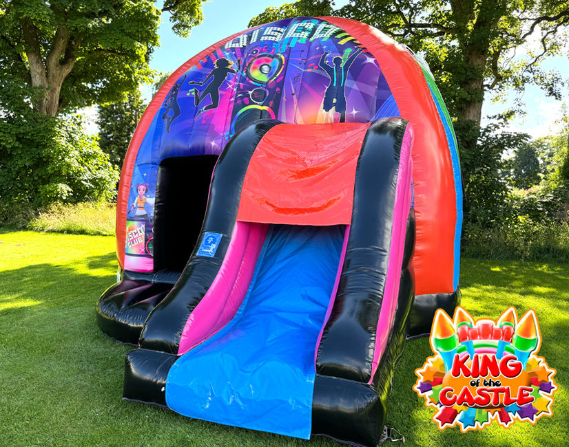 Disco Dome Bouncy Castle Hire in Dunfermline, Glenrothes and Kirkcaldy plus Tullibody, Larbert and Alloa