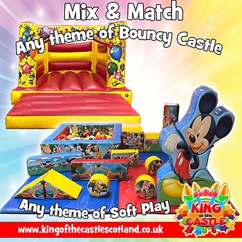Mix & Match Bouncy Castle & Softplay