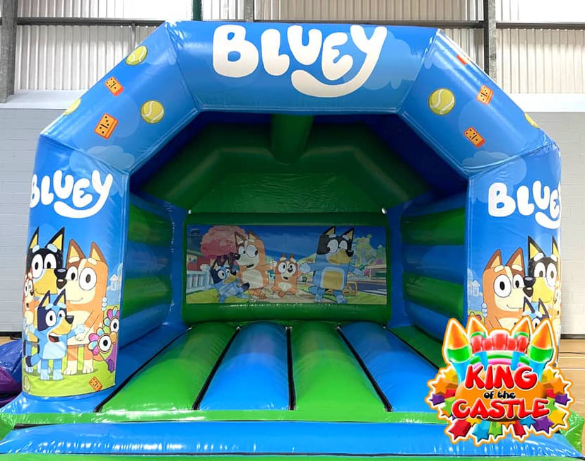 Bluey Bouncy Castle Hire in Dunfermline, Glenrothes and Kirkcaldy plus Tullibody, Larbert and Alloa