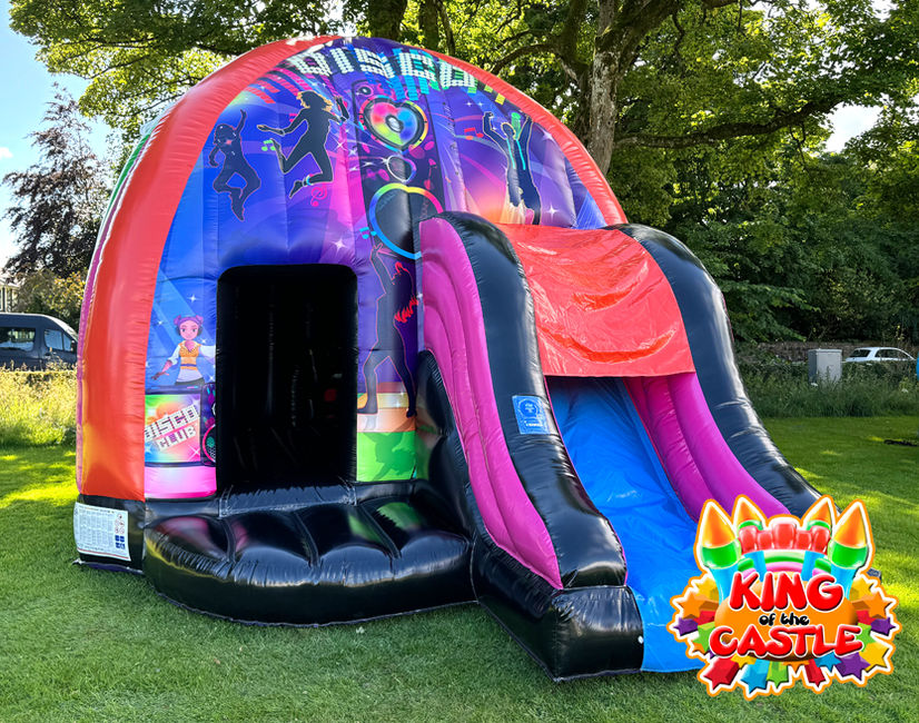 Disco Dome Bouncy Castle Hire in Dunfermline, Glenrothes and Kirkcaldy plus Tullibody, Larbert and Alloa