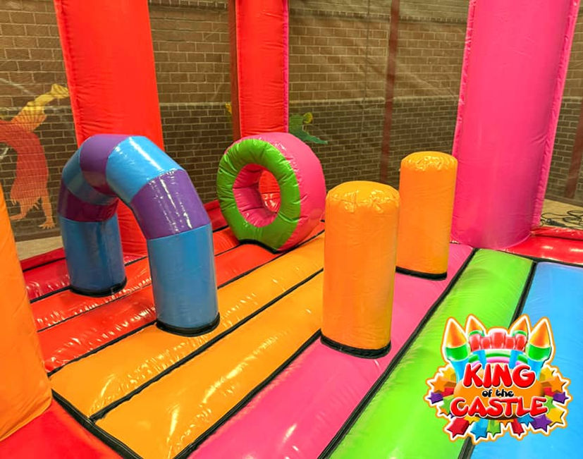 Twin Slide Party Bouncer