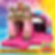 3D Princess Tower Bouncy Castle