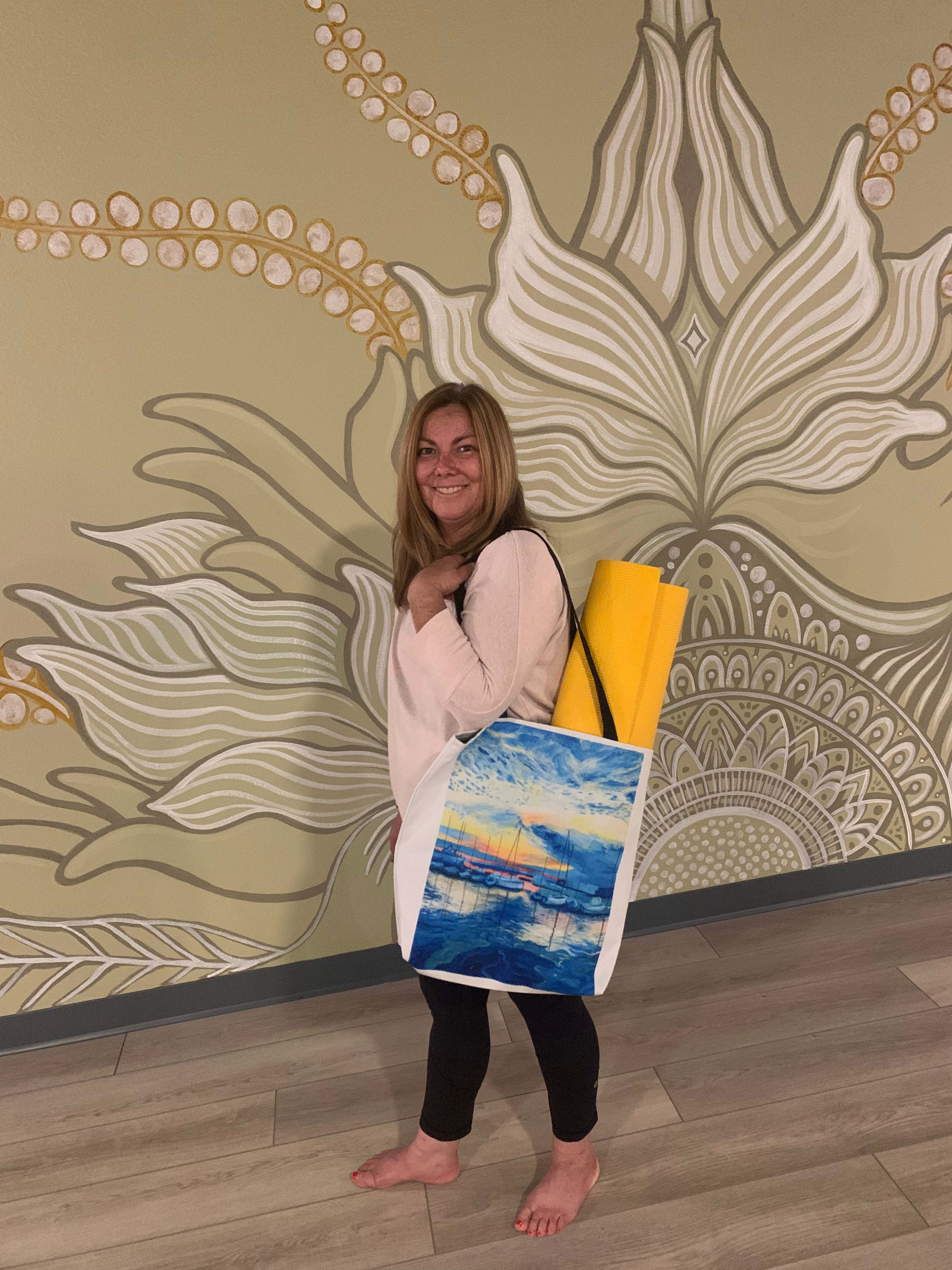 Sunset Harbor Tote Bag