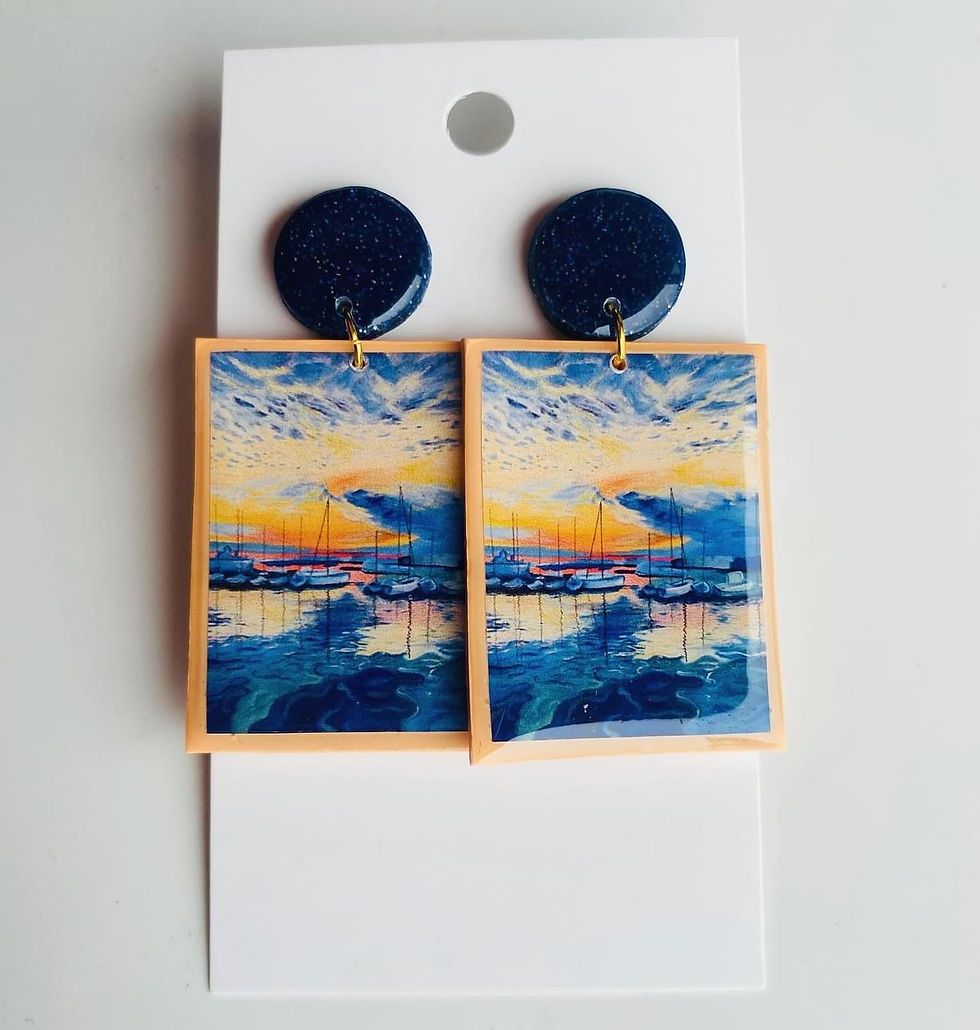 Thumbnail: Sunset Harbor earrings