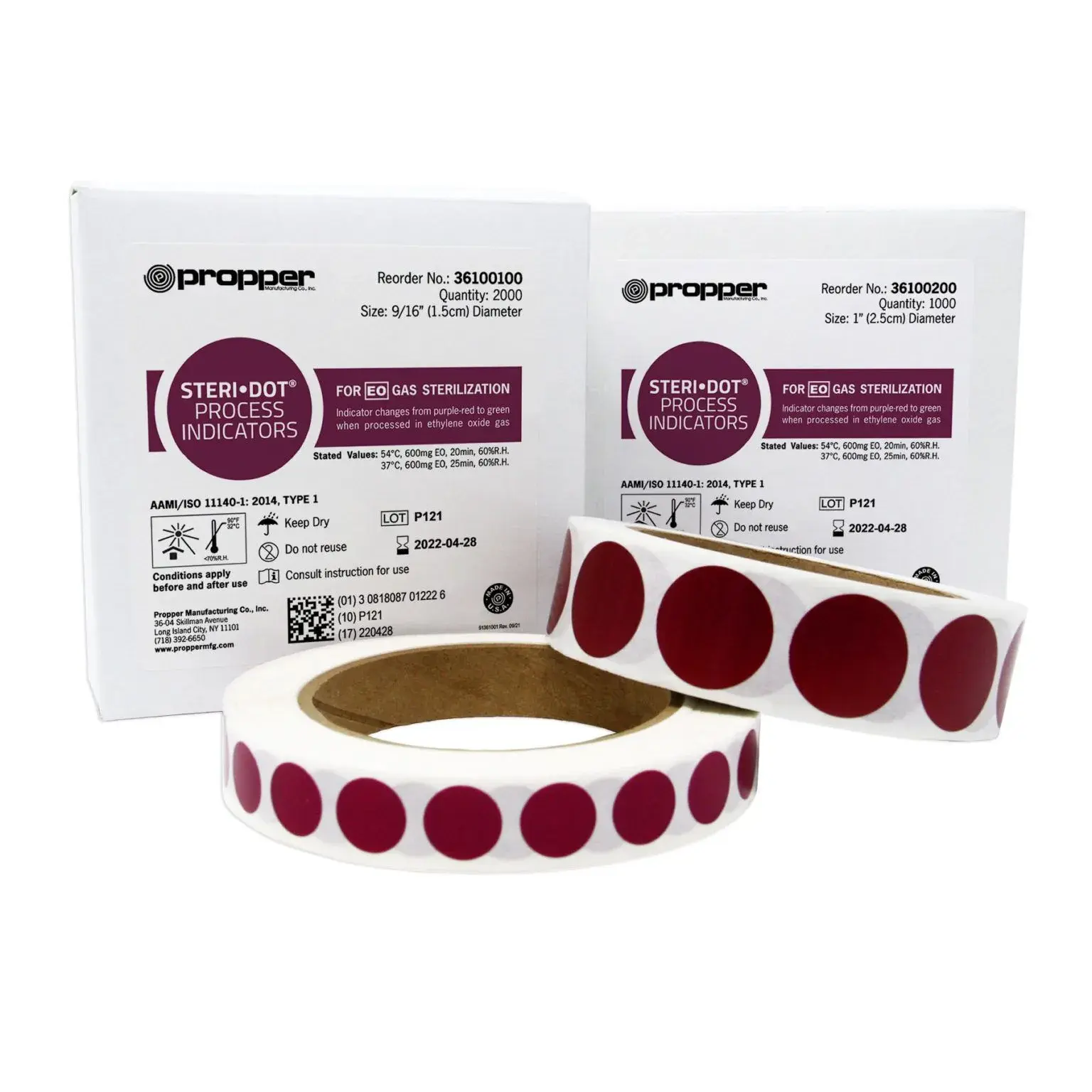 Steri-Dot Indicators