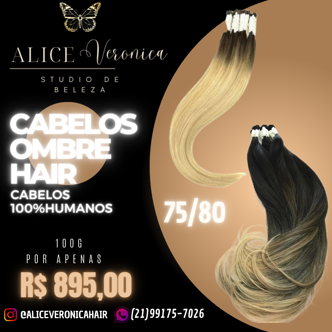 CABELO OMBRE HAIR 75/80CM
