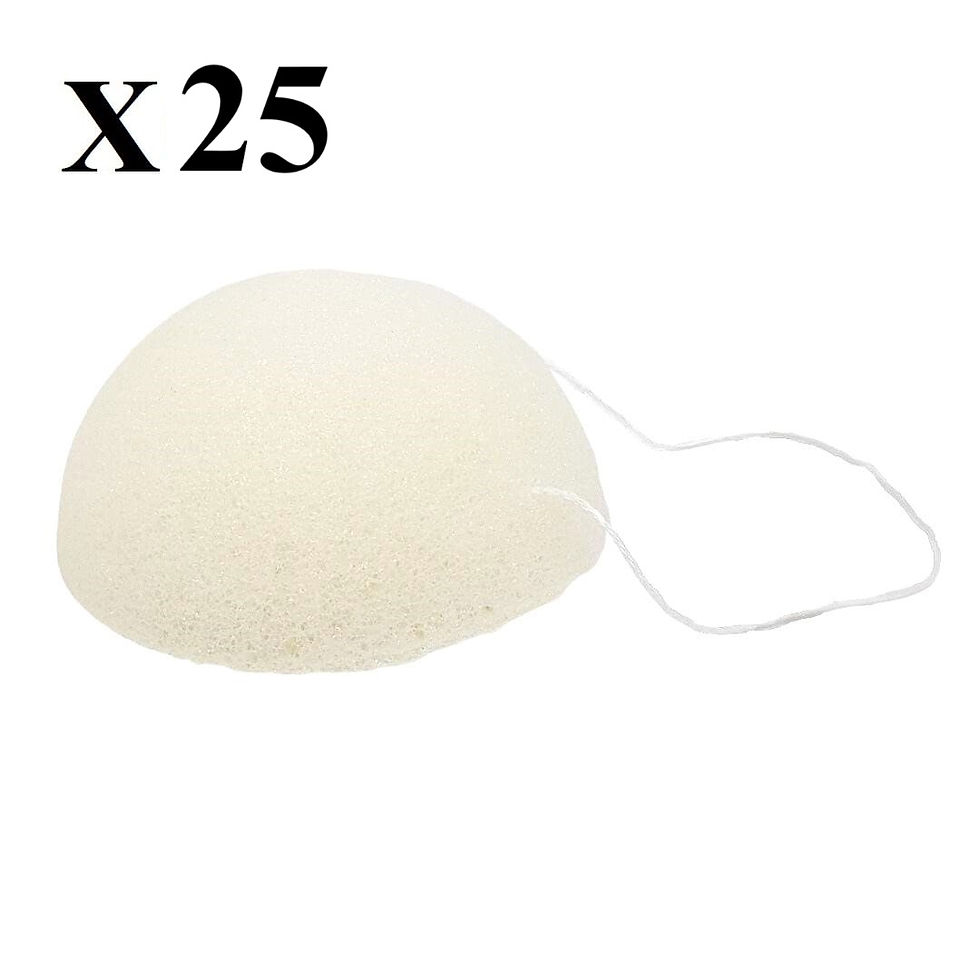 Miniature : Pack économique de 25 éponges konjac