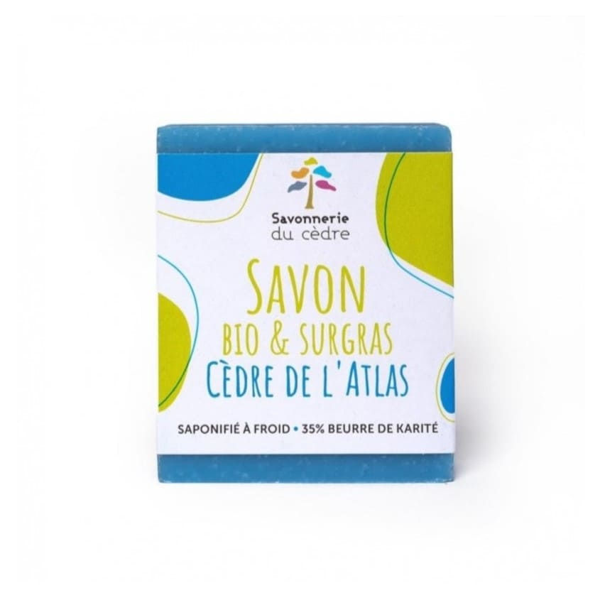 Savon bio cèdre de l'Atlas